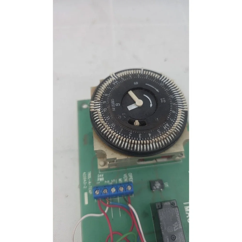 Honeywell Troll A Temp Timer Vent Control Analog TMAC II .